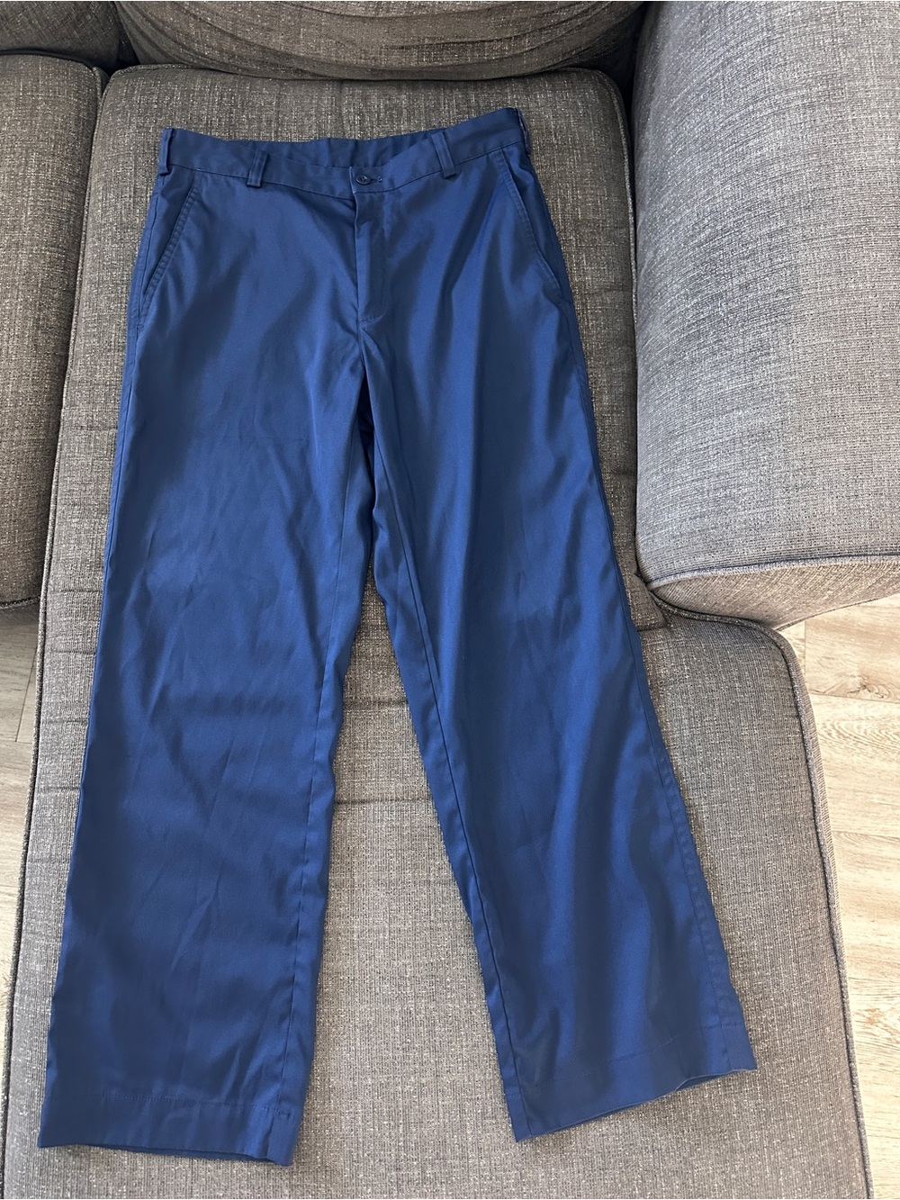 Nike Golf Dri-FIT Flat Front Tech Pants Navy Blue 30x32